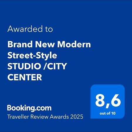 Brand New Modern Street-Style Studio /City Center Athena Bagian luar foto